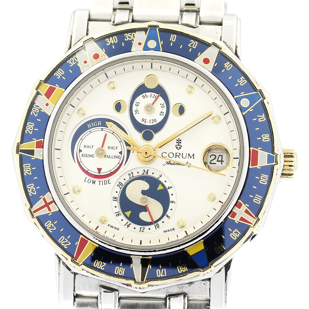 CORUM Admiral's Cup Male 277.831.21 V585 YG bezel Automatic Men's Watch_882481