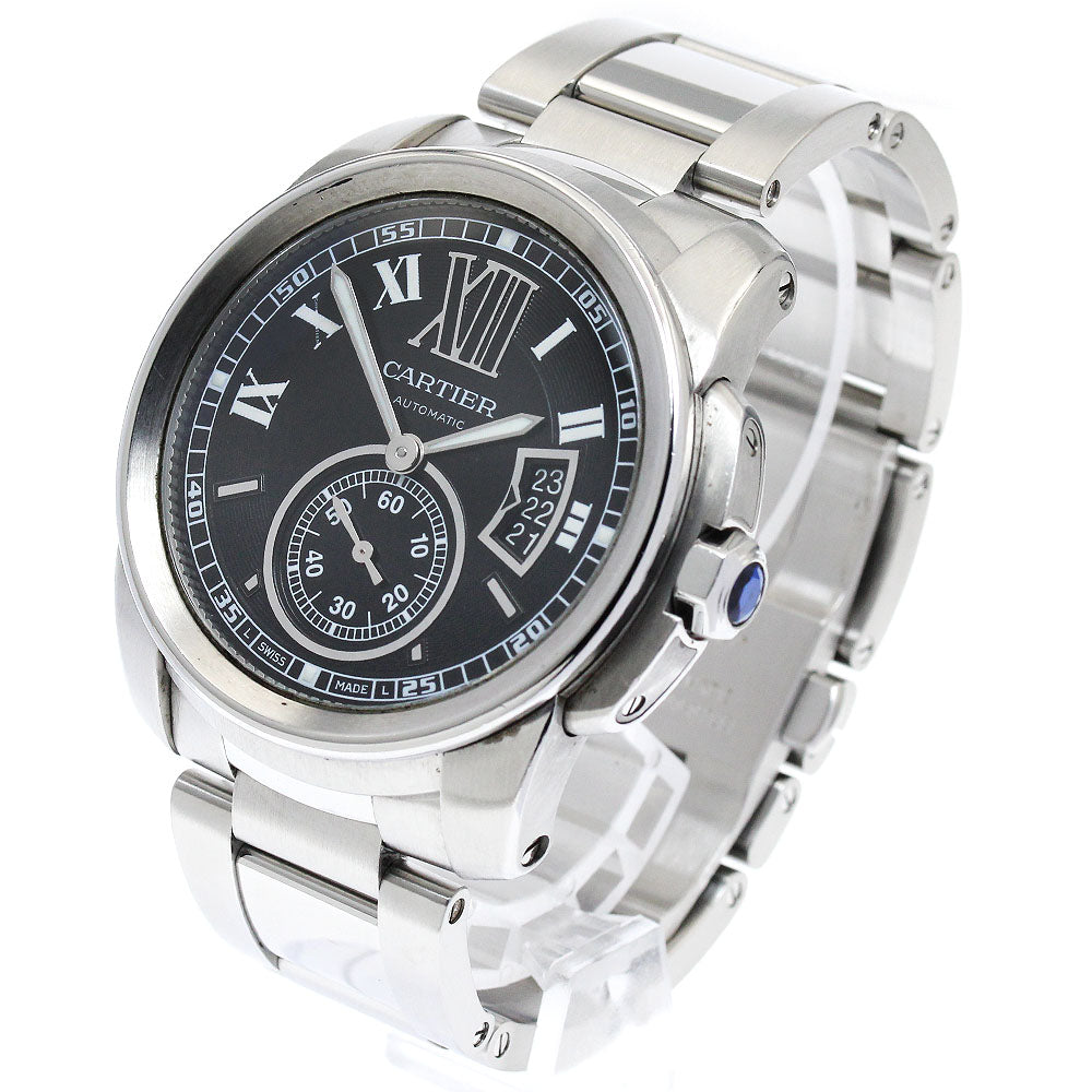 CARTIER Calibre de Cartier W7100014 Date black Dial Automatic Men's Watch_882487
