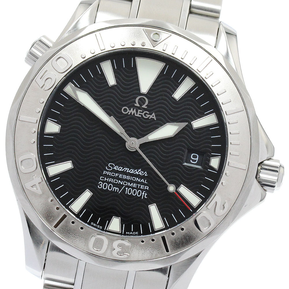 OMEGA Seamaster300 2230.50 WG bezel black Dial Automatic Men's Watch_882498