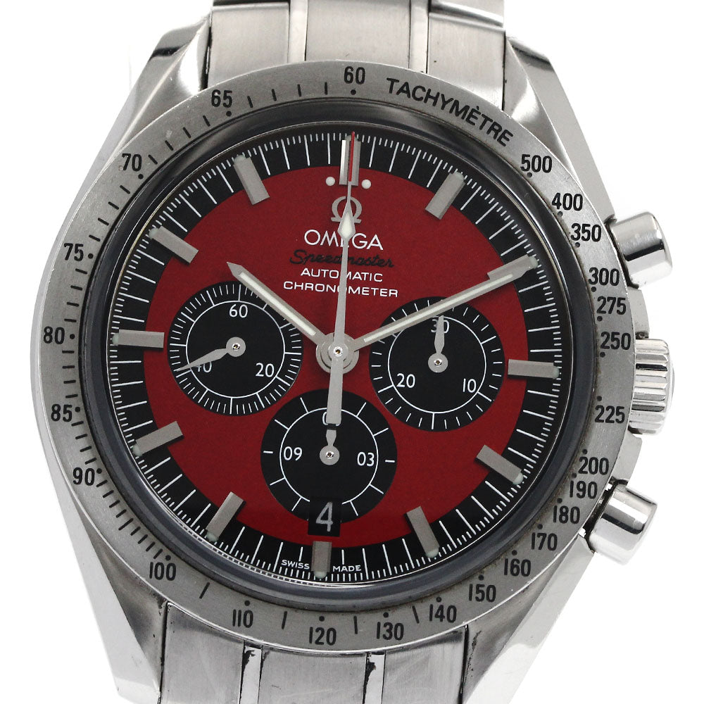 OMEGA Speedmaster Schumacher Legend 3506.61 Date Chronograph Red / black Dial Automatic Men's Watch_882506