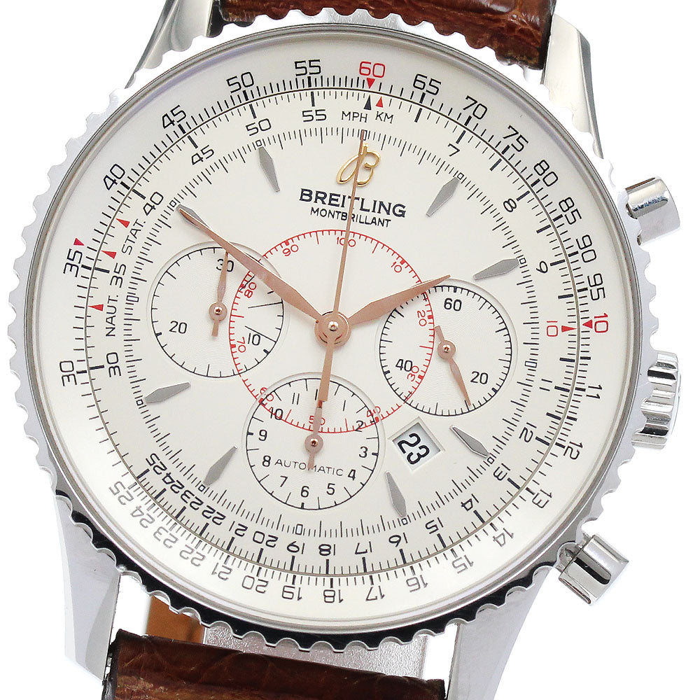 BREITLING Navitimer Montbrillant A41370 Date Chronograph beige Dial Automatic Men's Watch_882512