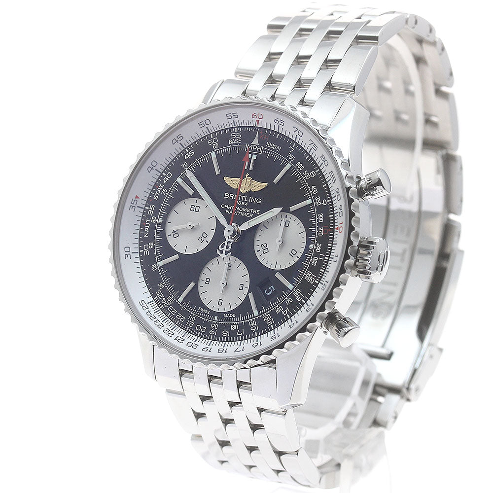 BREITLING Navitimer01 AB0120 Chronograph Black Dial Automatic Men's Watch_882524