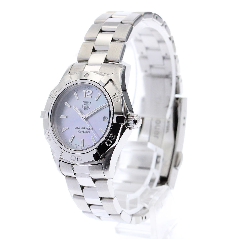 TAG HEUER Aqua racer WAF1417 Date Blue shell Dial Quartz Ladies Watch_882532