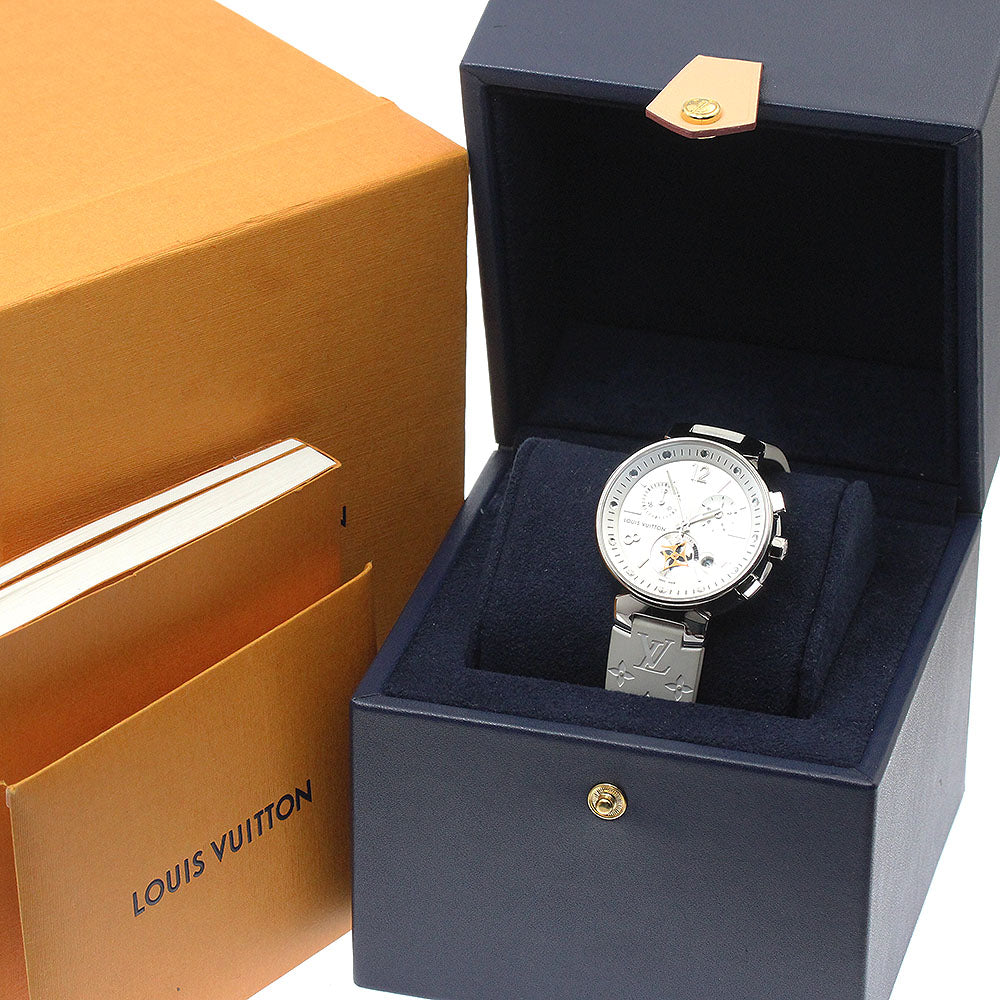 LOUIS VUITTON Tambour Moon Star Q8G00 Date Chronograph Quartz Ladies _882549