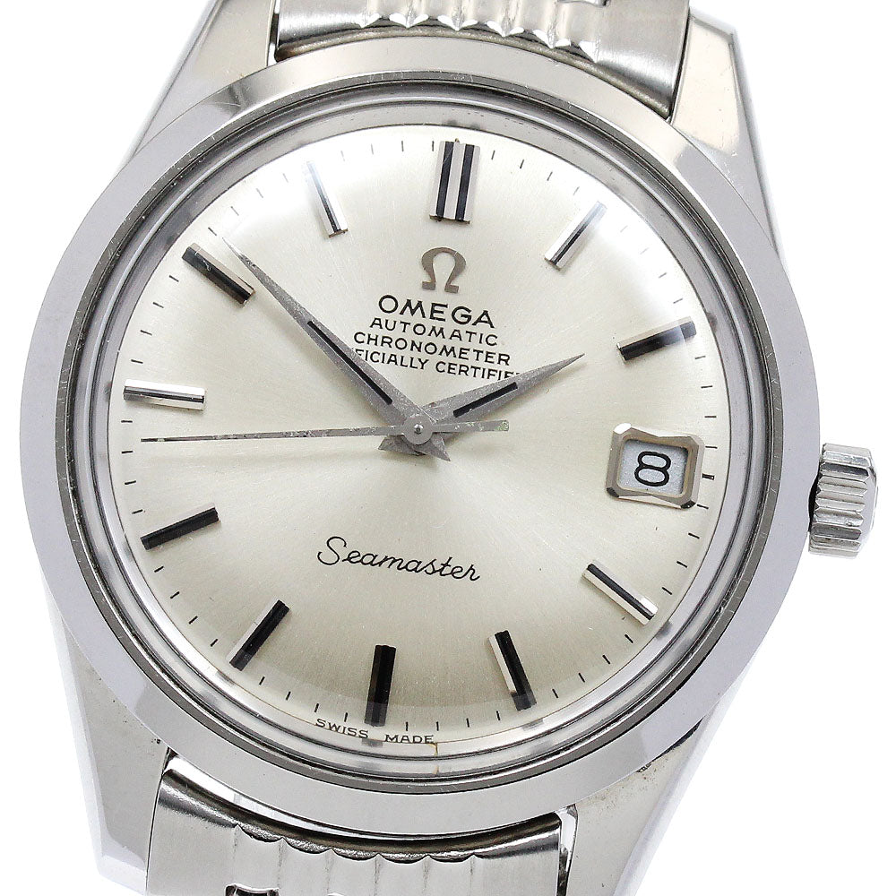 OMEGA Seamaster 166.010 Cal.564 Rice Bracelet Silver Dial Automatic Men's_882552