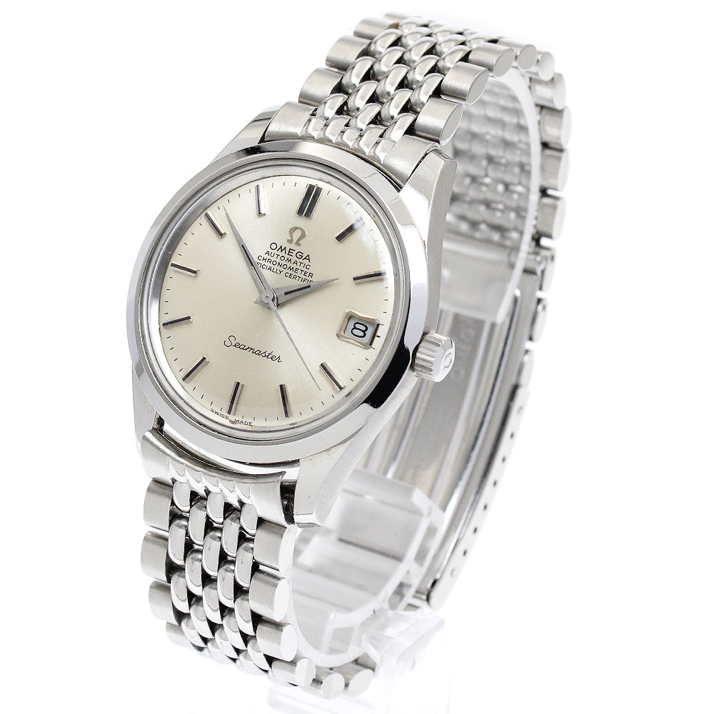 OMEGA Seamaster 166.010 Cal.564 Rice Bracelet Silver Dial Automatic Men's_882552