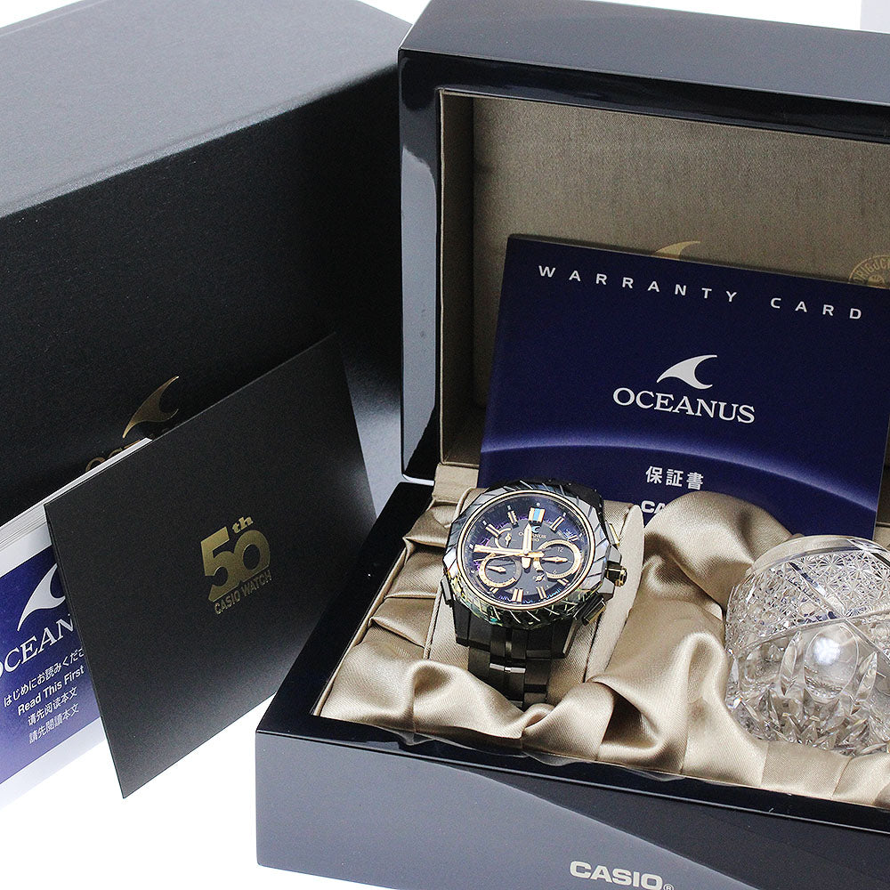 CASIO Oceanus OCW-SG1000ZS-1AJR Limited to 50 Solar Powered Men's Watch_882564