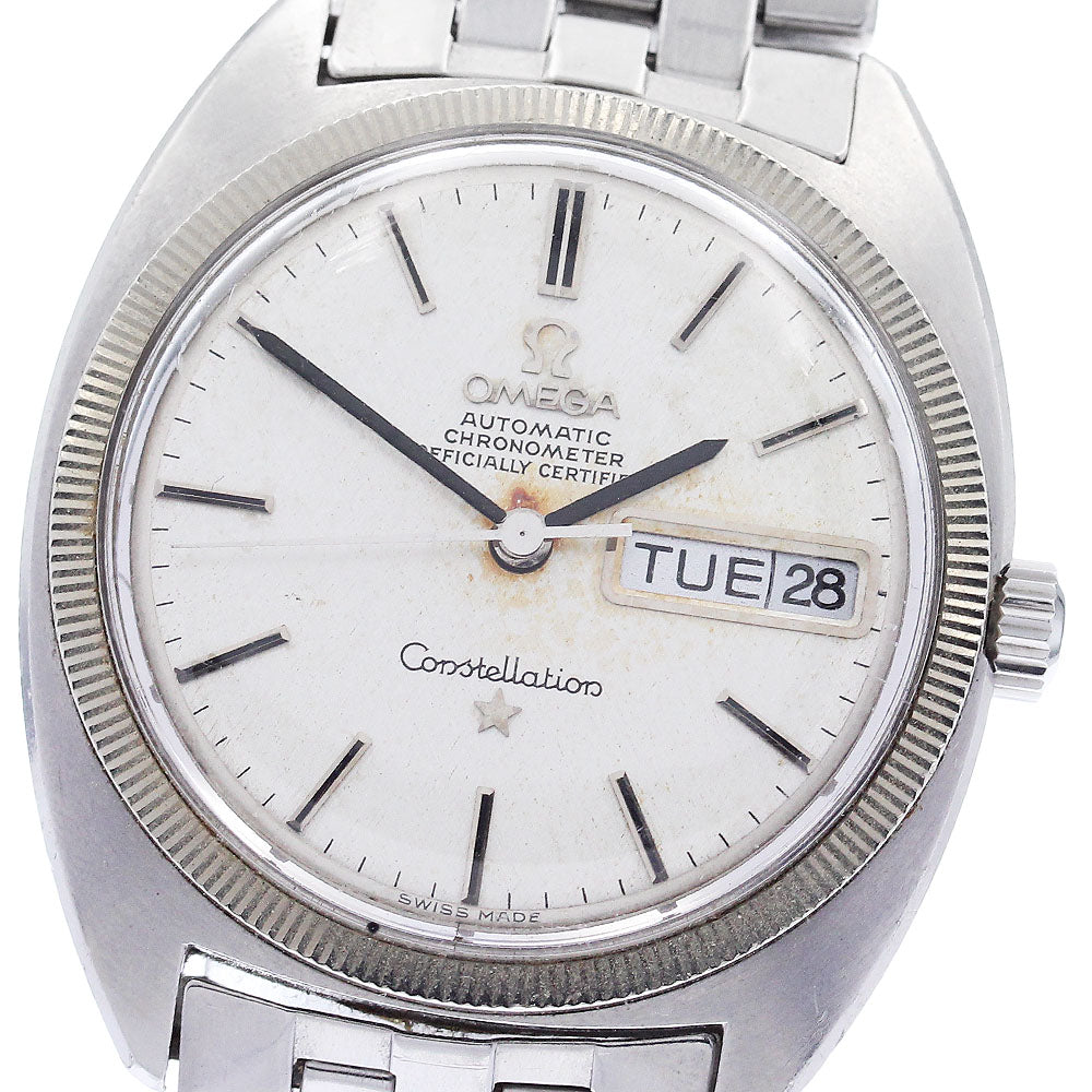 OMEGA Constellation Day Date Cal.751 WG Bezel Automatic Men's Watch_882605