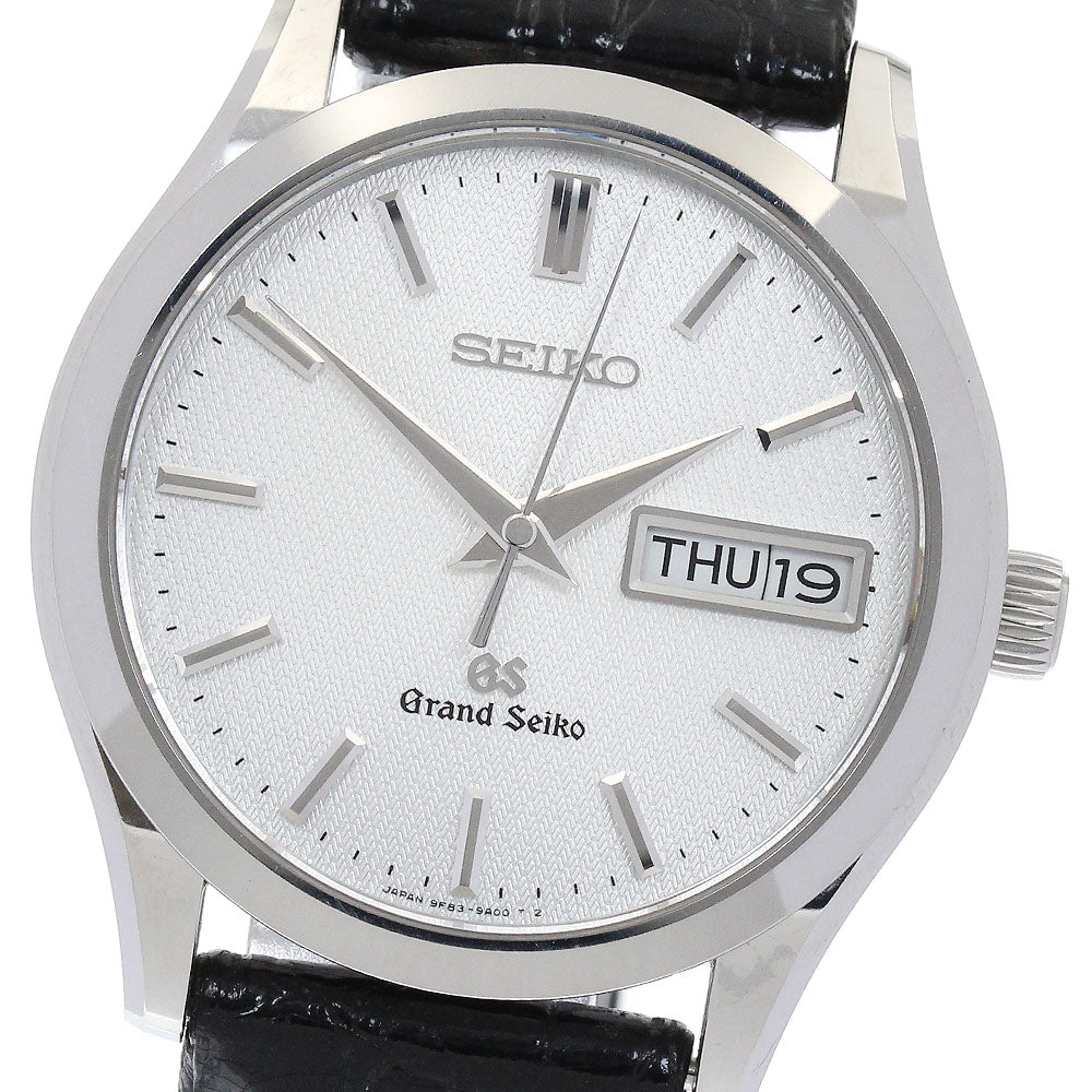 SEIKO Grand Seiko SBGT001/9F83-9A00 Day date Silver Dial Quartz Men's Watch_882621