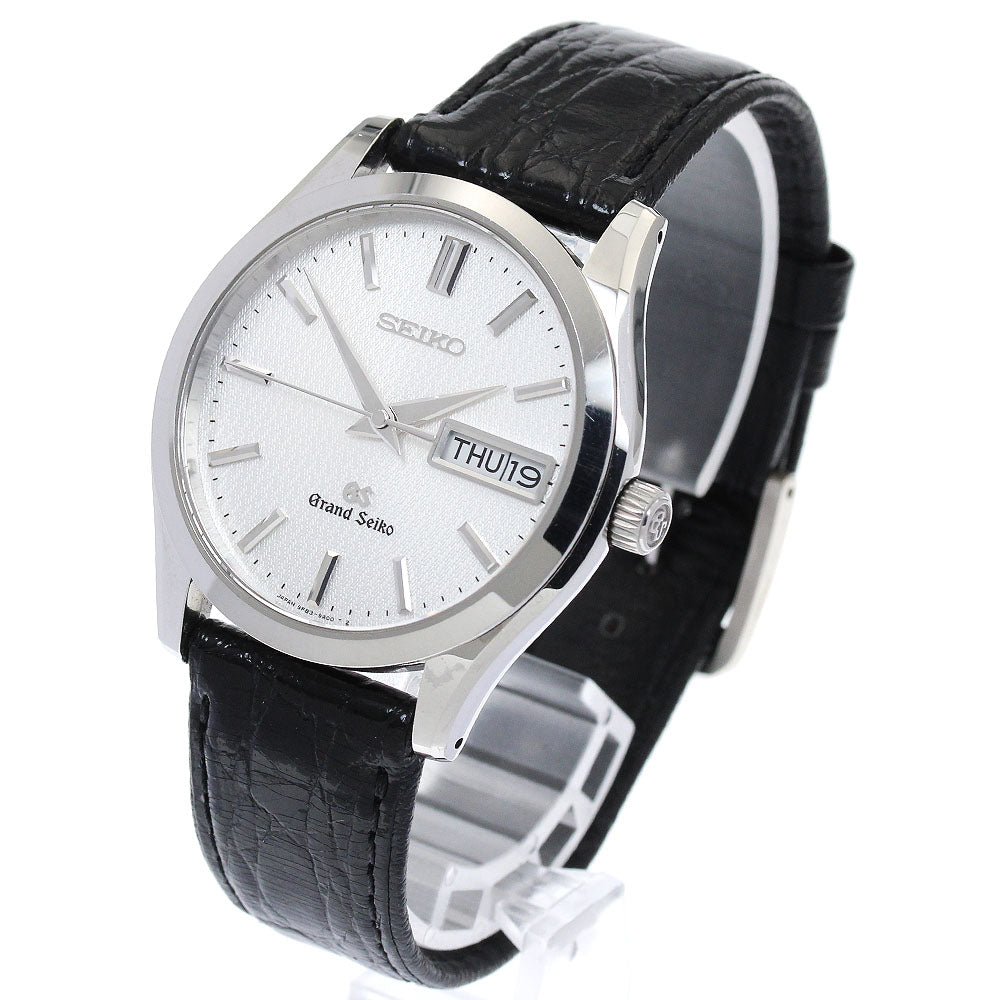 SEIKO Grand Seiko SBGT001/9F83-9A00 Day date Silver Dial Quartz Men's Watch_882621