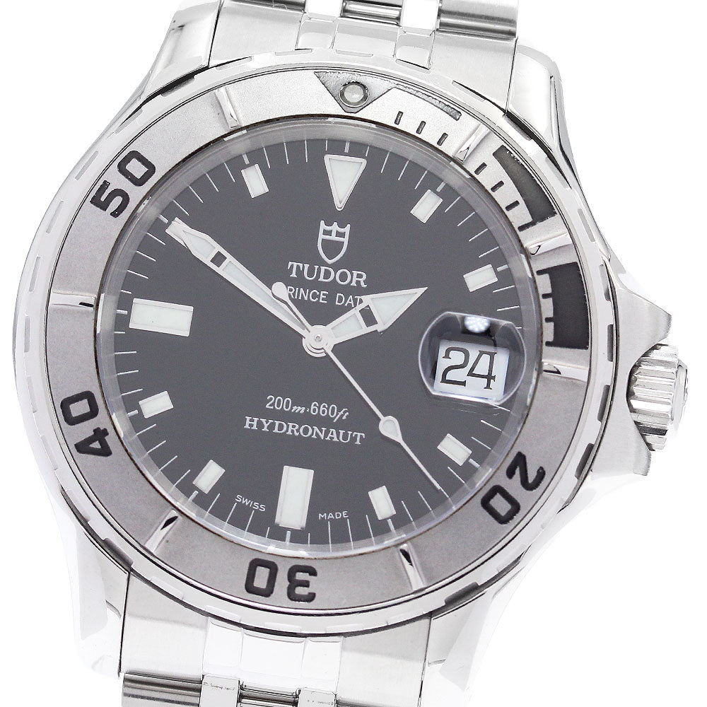 TUDOR Prince Date Hydronaut 89190P black Dial Automatic Men's Watch_882623