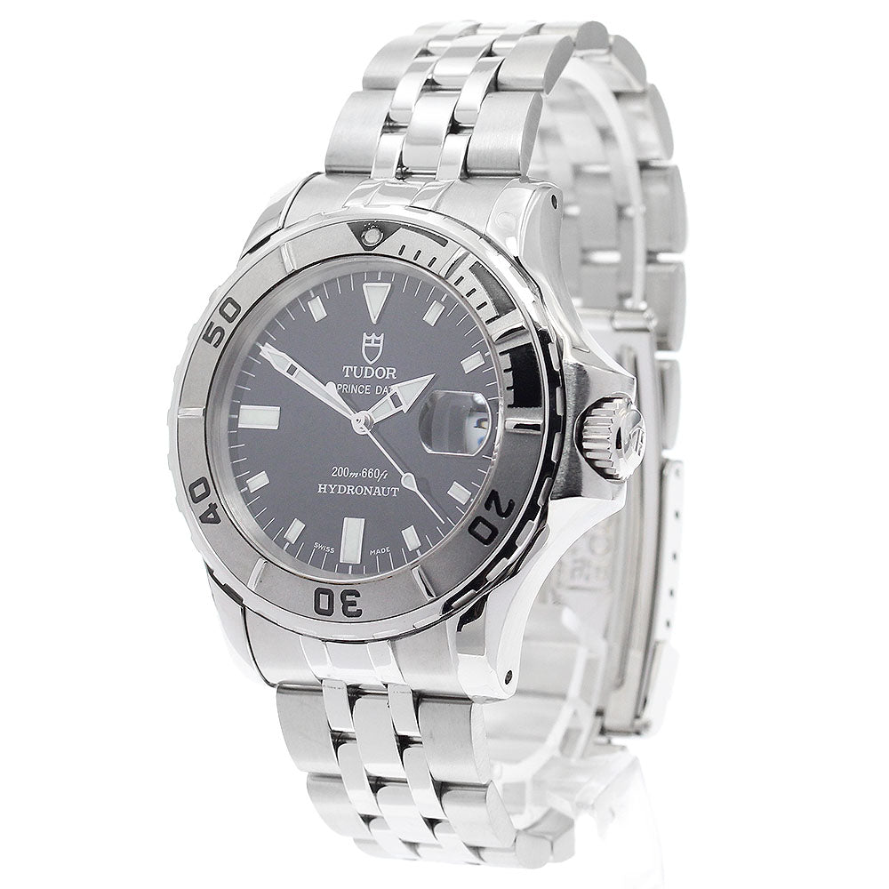 TUDOR Prince Date Hydronaut 89190P black Dial Automatic Men's Watch_882623