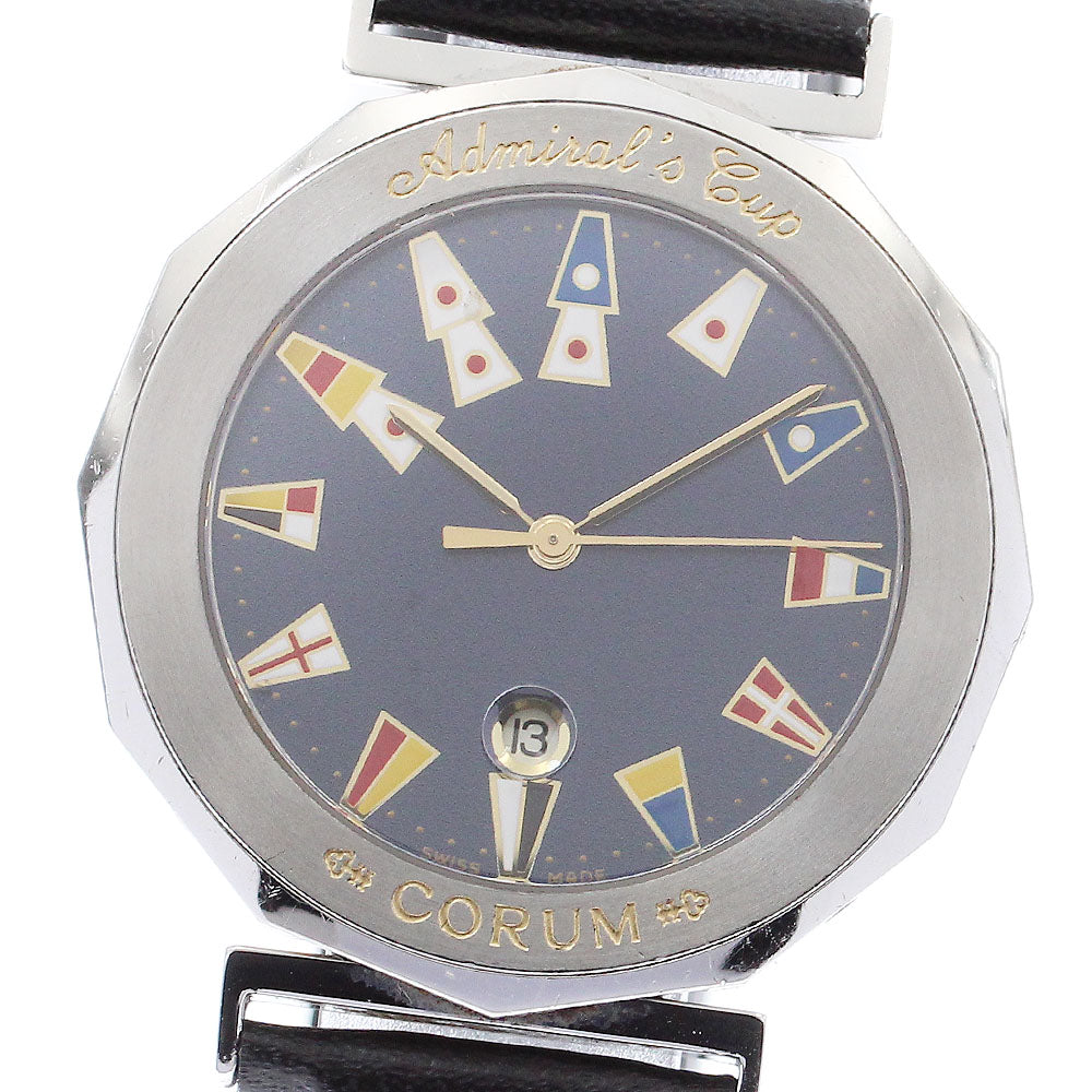 CORUM Admirals cup 99.830.20 Navy Dial Quartz Men's Watch_882625