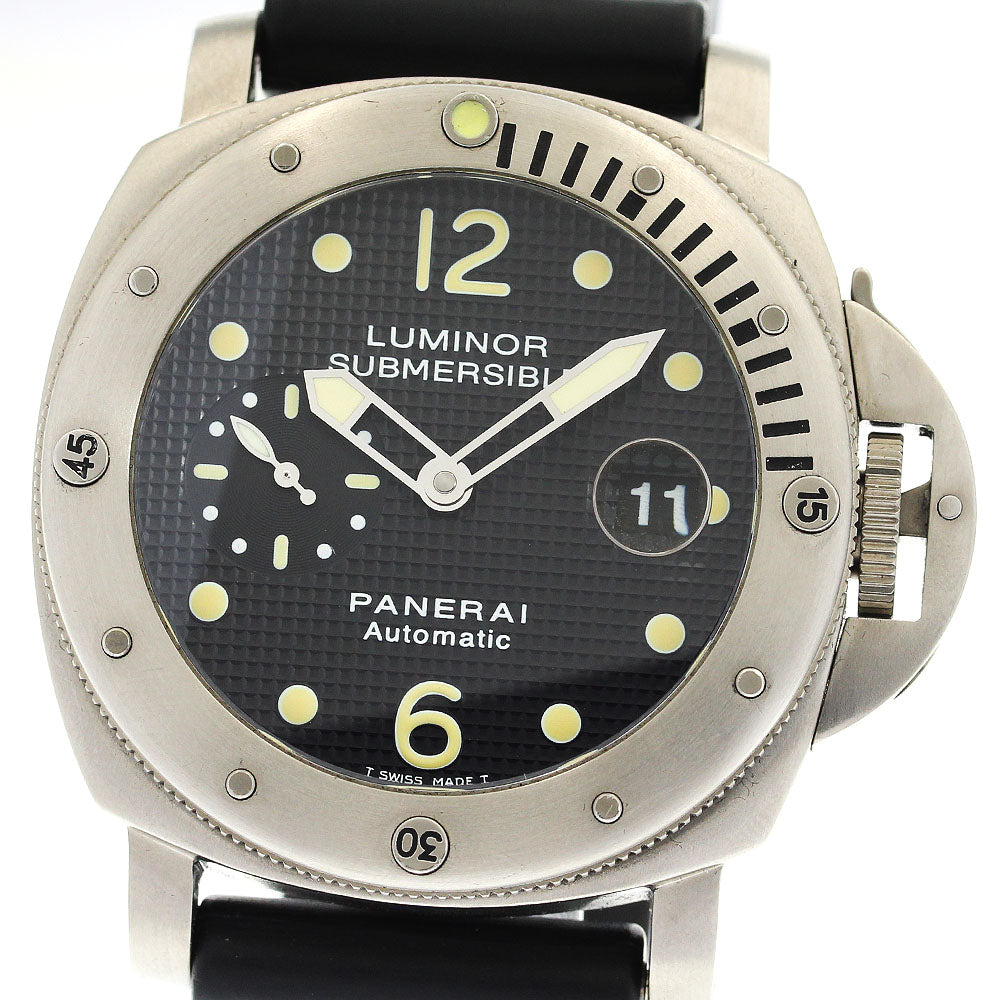 PANERAI Luminor Submersible PAM00025 black Dial Automatic Men's Watch_882649