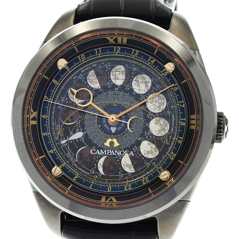 CITIZEN Campanola Cosmo Sign AA7804-10E/4386-T027695 Moon Time Limited to 150 pieces black Dial Quartz Men's Watch_882656