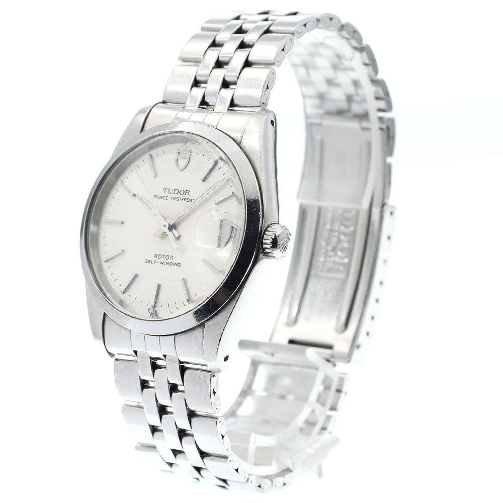 TUDOR Prince Oyster Date 74000N Cal.2824-2 Silver Dial AT Men's Watch_882657
