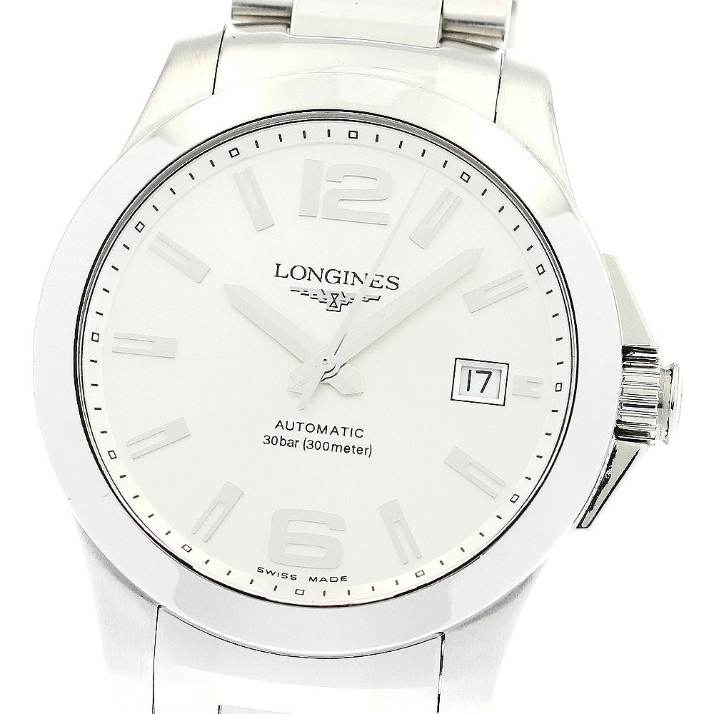 LONGINES Conquest L3.676.4 Date Silver Dial Automatic Men's Watch_882659