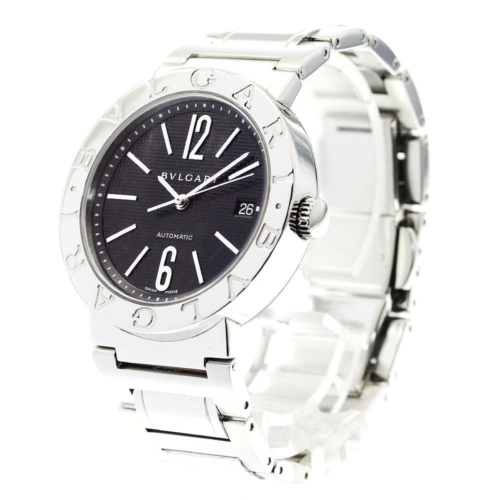 BVLGARI BVLGARIBVLGARI BB38SSAUTO Date black Dial Automatic Men's Watch_882662
