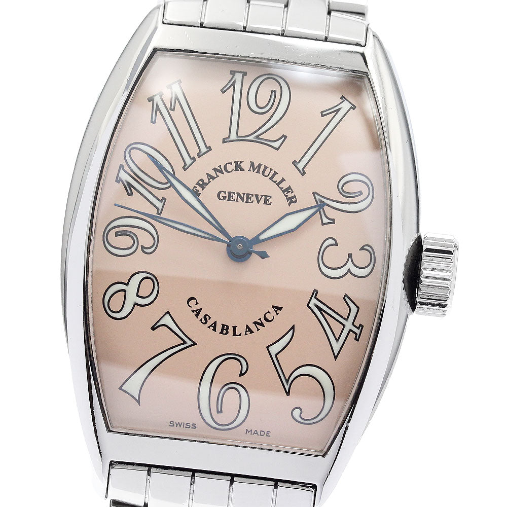 FRANCK MULLER Casablanca 5850 pink Dial Automatic Men's Watch_882669