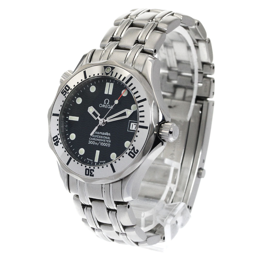OMEGA Seamaster Diver 300M 2552.80 Date Navy Dial Automatic Boy's Watch_882677