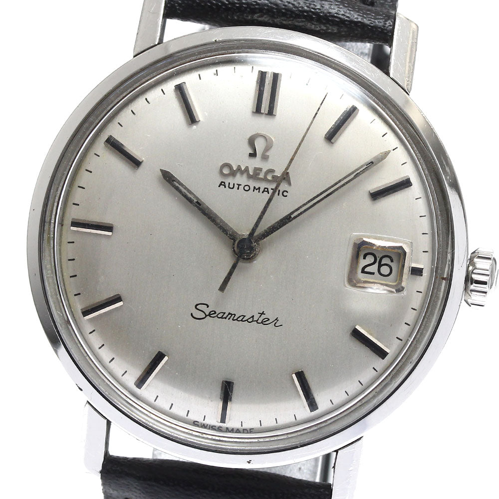 OMEGA Seamaster Date Redial Silver Dial Automatic Men's Watch_882681