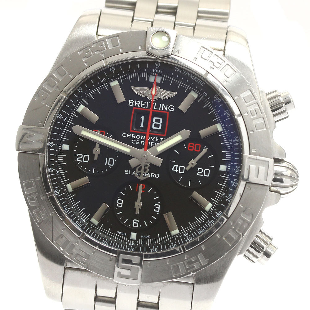 BREITLING Chronomat Blackbird A44360 Date Chronograph Automatic Men's_882682