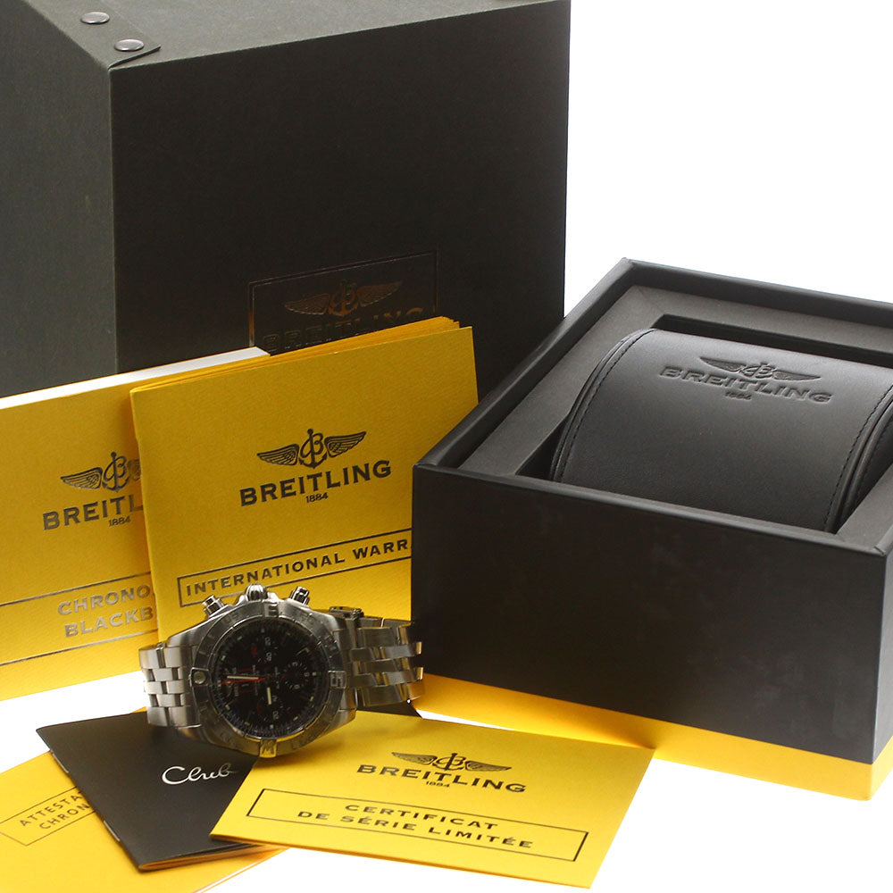 BREITLING Chronomat Blackbird A44360 Date Chronograph Automatic Men's_882682