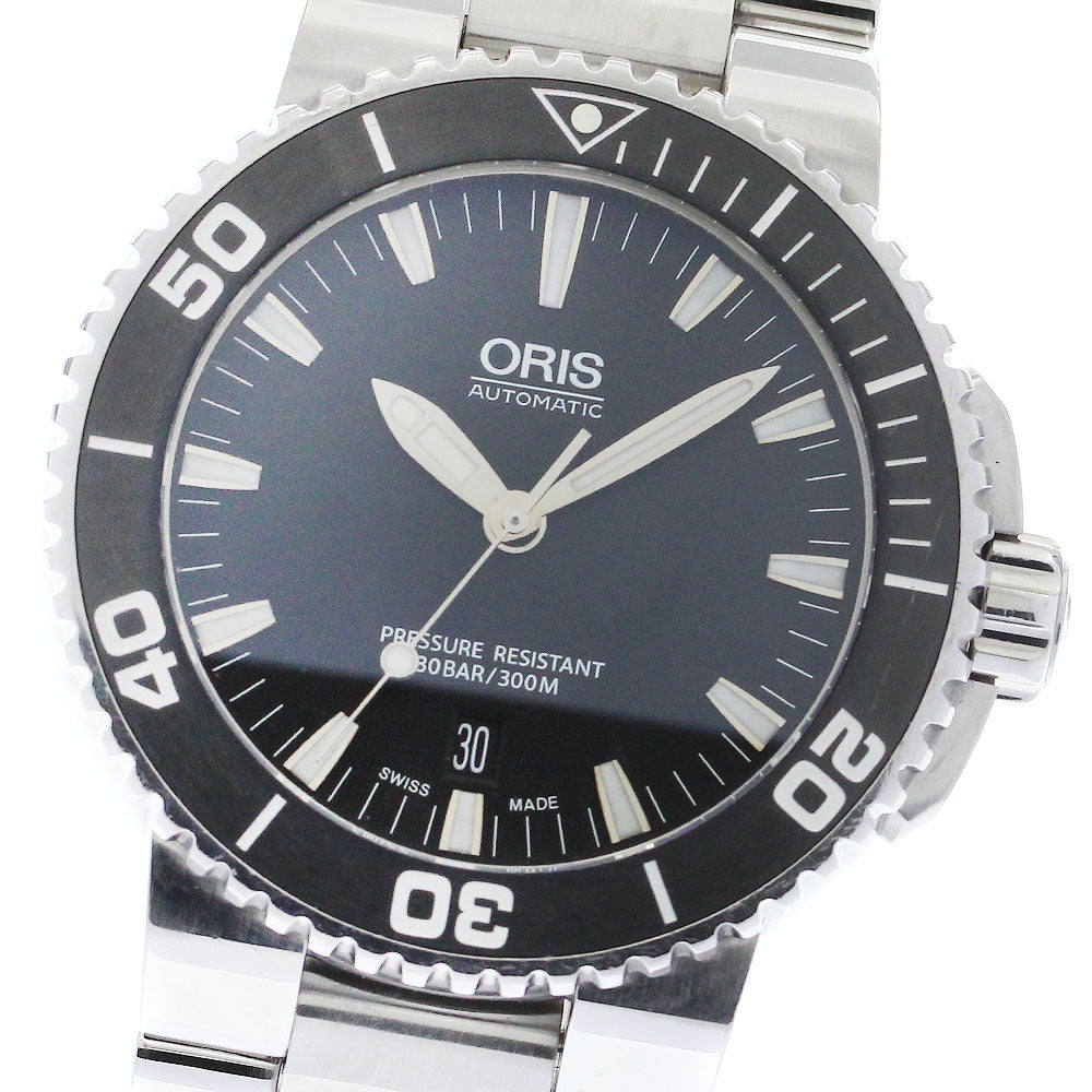 ORIS Aquis 7653 Date black Dial Automatic Men's Watch_882692
