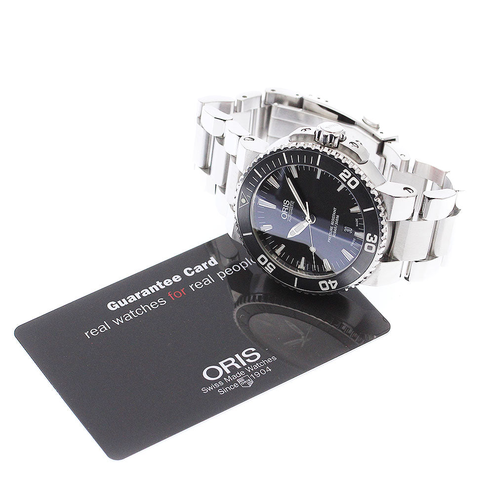 ORIS Aquis 7653 Date black Dial Automatic Men's Watch_882692
