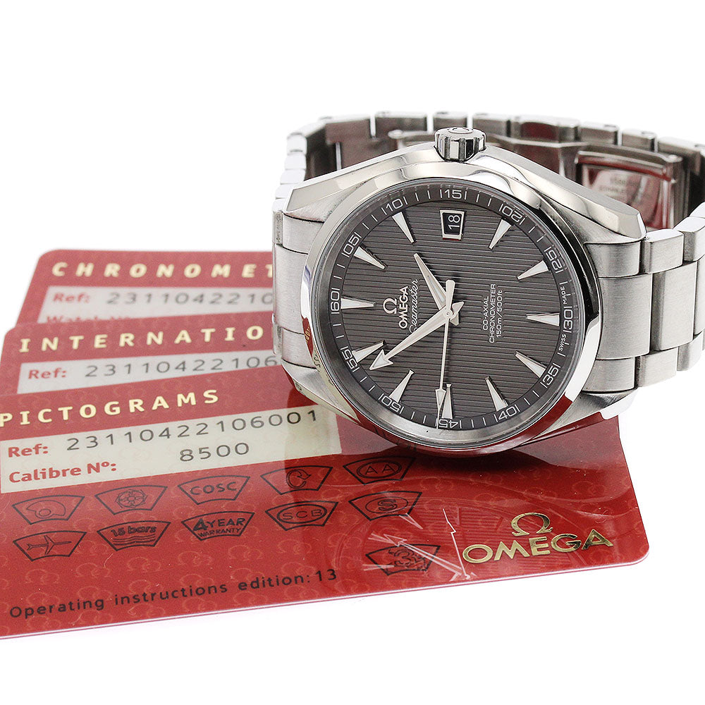 OMEGA Seamaster Aqua Terra 150M Date gray Dial Automatic Men's Watch_882700