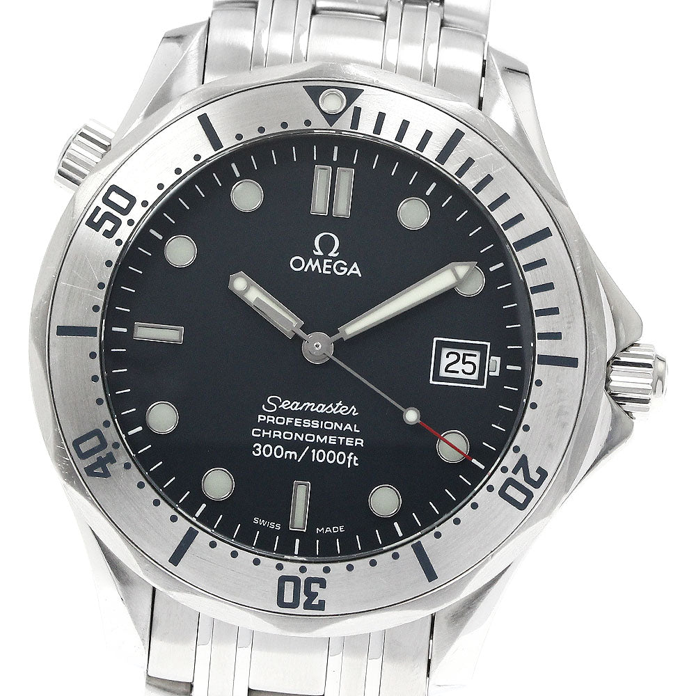 OMEGA Seamaster300 2251.80 Date Navy Dial Automatic Men's Watch_882704