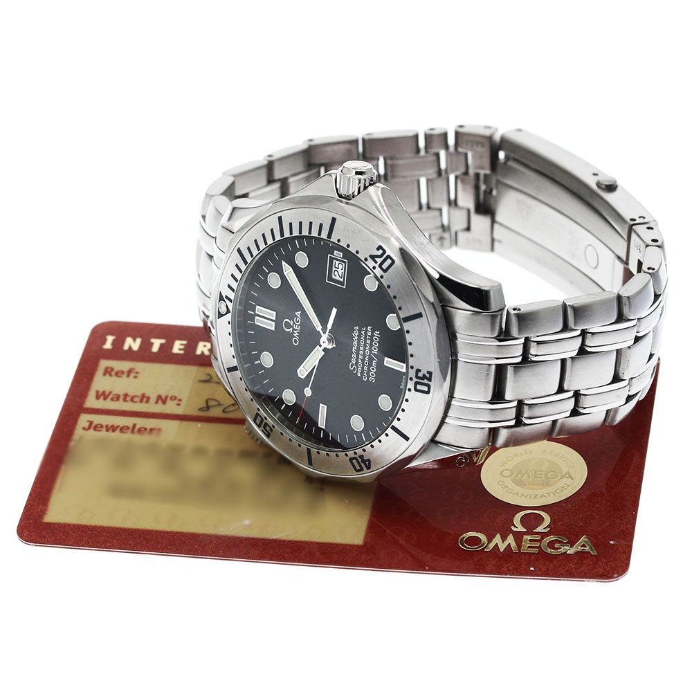 OMEGA Seamaster300 2251.80 Date Navy Dial Automatic Men's Watch_882704