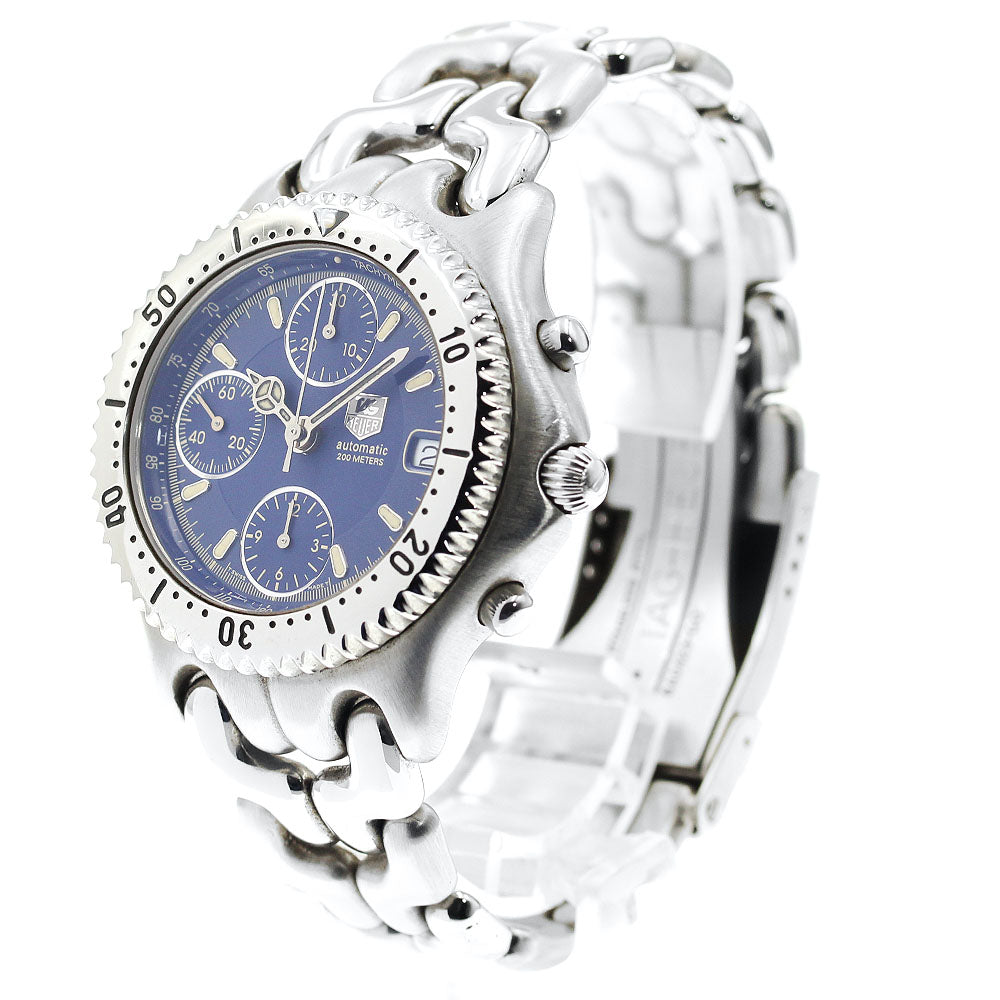 TAG HEUER S/el CG2111-R0 Chronograph Navy Dial Automatic Men's Watch_882705
