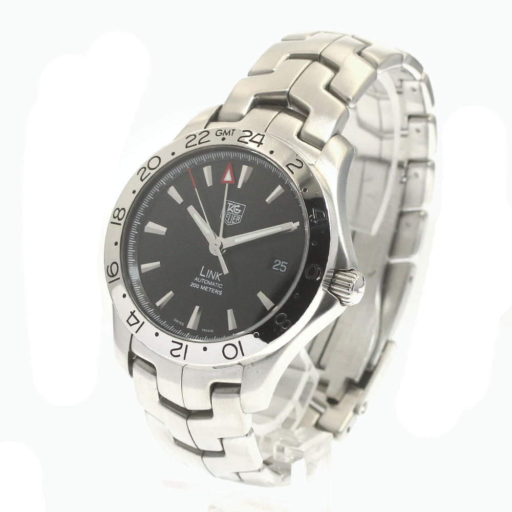 TAG HEUER Link WJF2116 GMT date Black Dial Automatic Men's Watch_882708