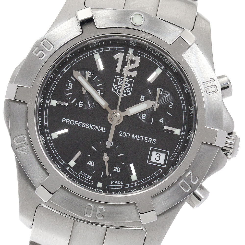TAG HEUER Exclusive CN1110 Date Chronograph black Dial Quartz Men's Watch_882715