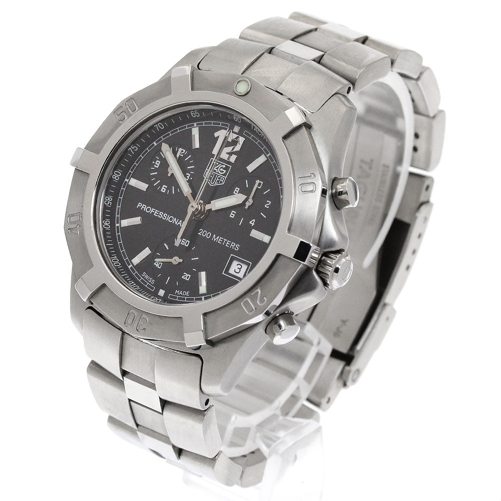 TAG HEUER Exclusive CN1110 Date Chronograph black Dial Quartz Men's Watch_882715