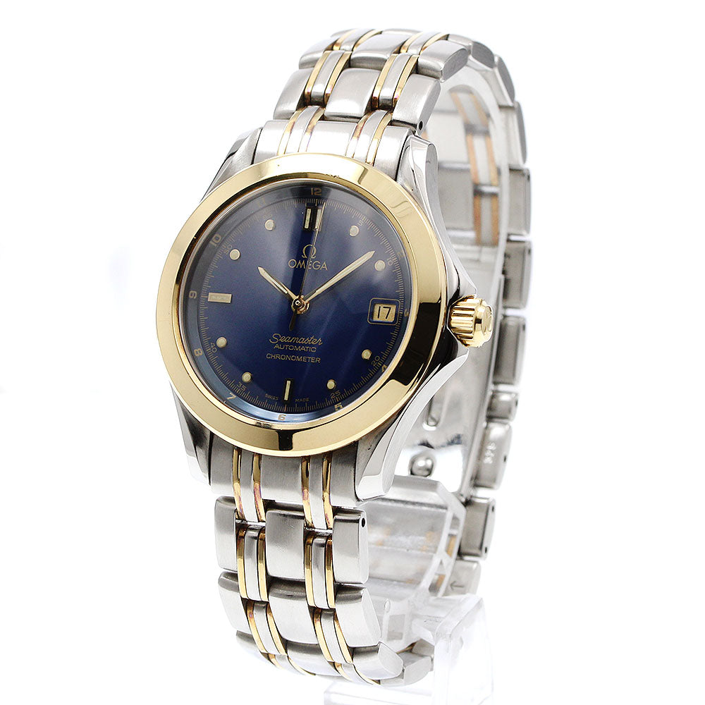 OMEGA Seamaster120 2301.80 Date Navy Dial Automatic Men's Watch_882719