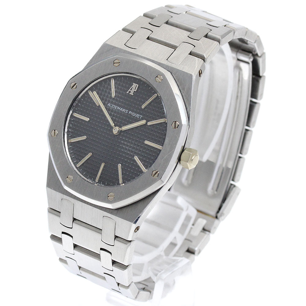 AUDEMARS PIGUET Royal oak black Dial Quartz Men's Watch_882731