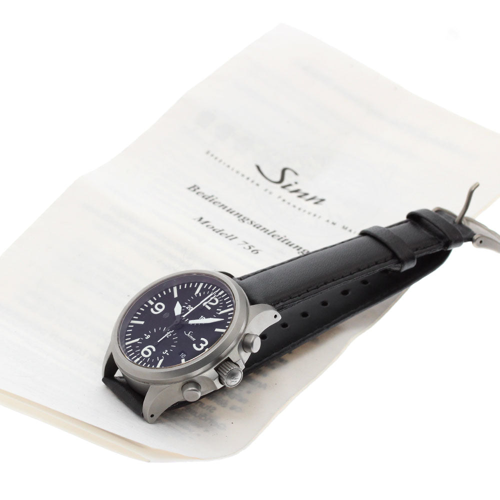 Sinn 756 Date Chronograph black Dial Automatic Men's Watch_882738