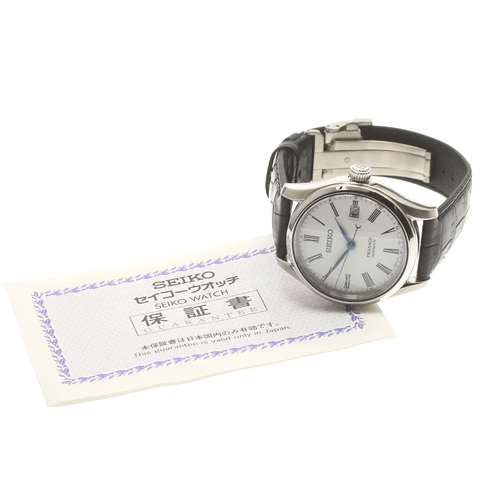 SEIKO Pureza SARX049/6R15-03V0 Date enamel dial white Dial Automatic Men's Watch_882751