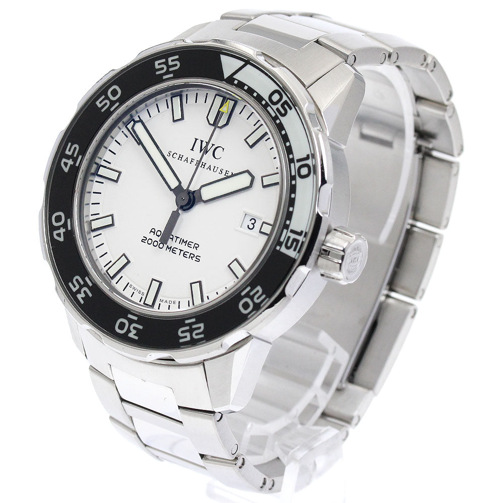 IWC SCHAFFHAUSEN Aqua timer IW356805 White Dial Automatic Men's Watch_882755