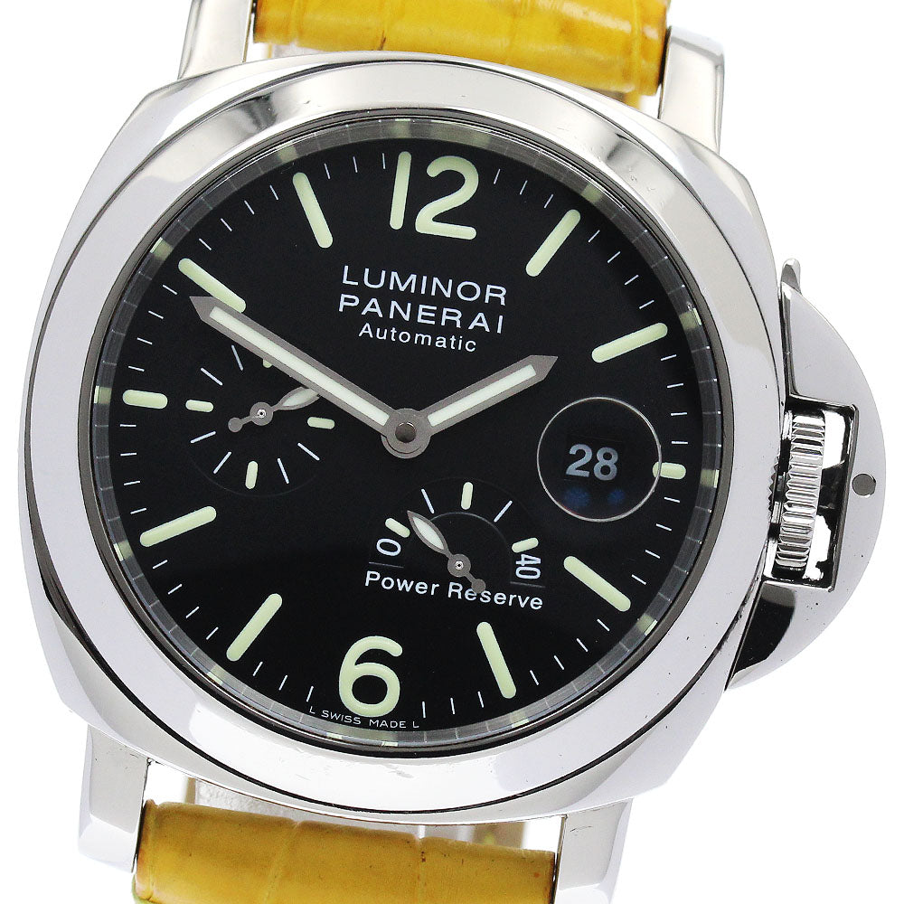 PANERAI Luminor PAM00090 Power reserve black Dial Automatic Men's Watch_882768