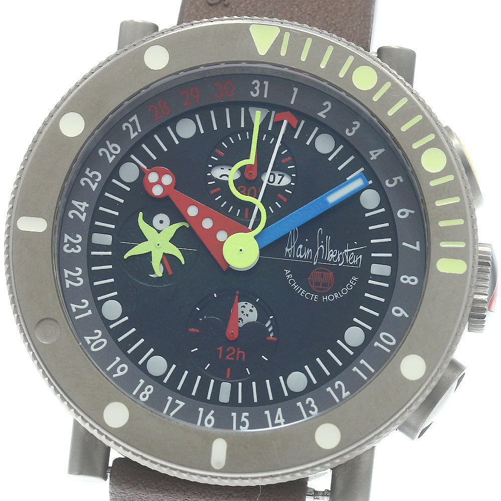 Alain Silberstein Marine 20 MK0302B Chronograph Automatic Men's Watch_882777