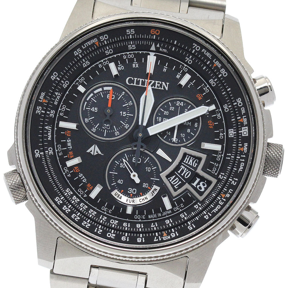 CITIZEN Professional master BY0080-57E Solar Powered Radio Men's Watch_882789