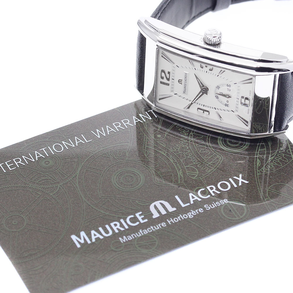 MAURICE LACROIX Masterpiece Rectangular MP7009 Hand Winding Men's_882795
