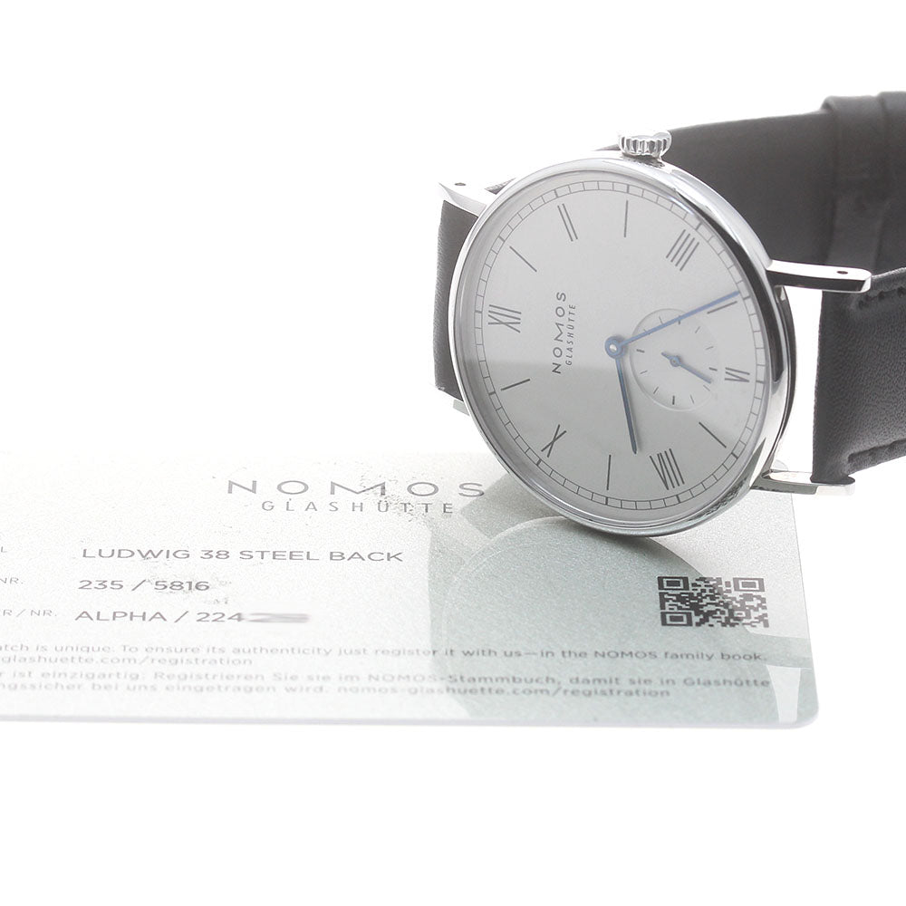 NOMOS Ludwig 235 Small seconds Silver Dial Hand Winding Men's Watch_882796
