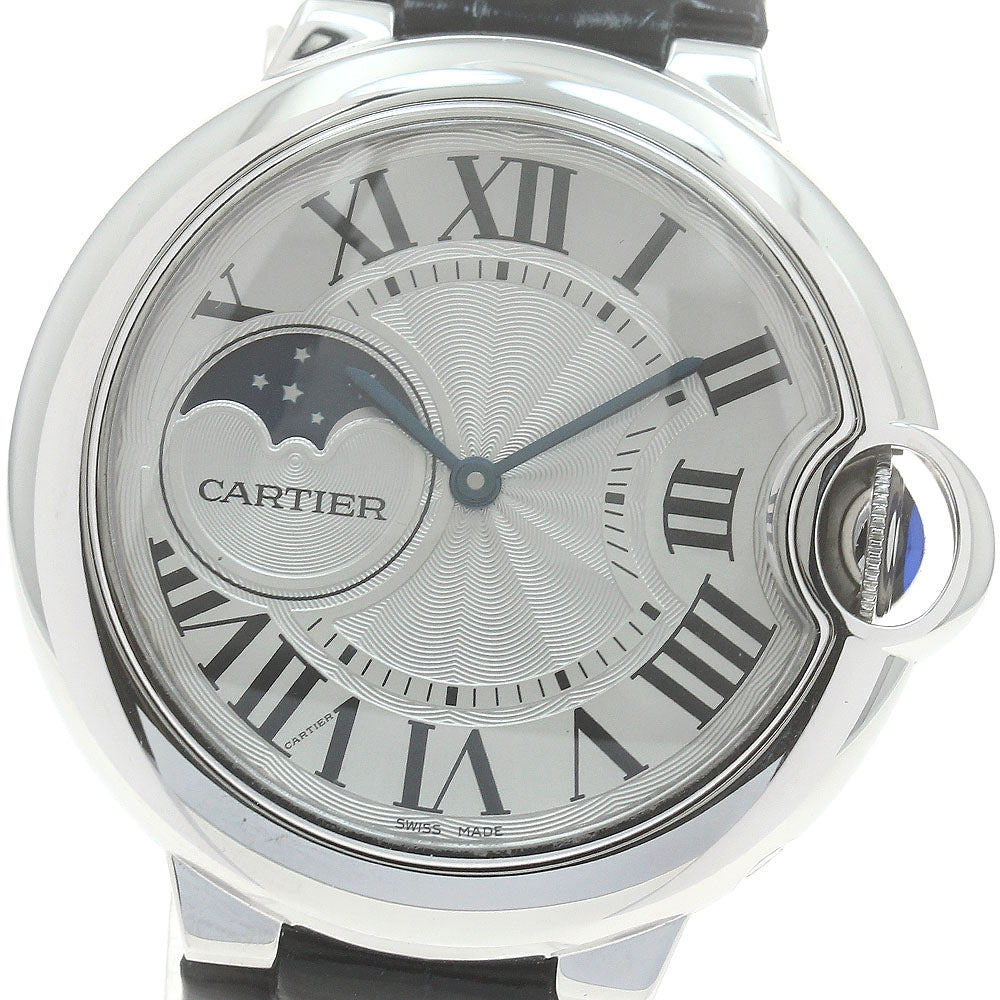 CARTIER Ballon Bleu de Cartier WSBB0020 Moon phase Silver Dial Automatic Men's Watch_882808