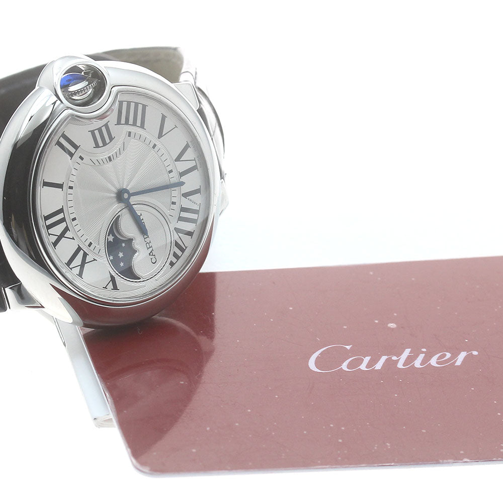 CARTIER Ballon Bleu de Cartier WSBB0020 Moon phase Silver Dial Automatic Men's Watch_882808