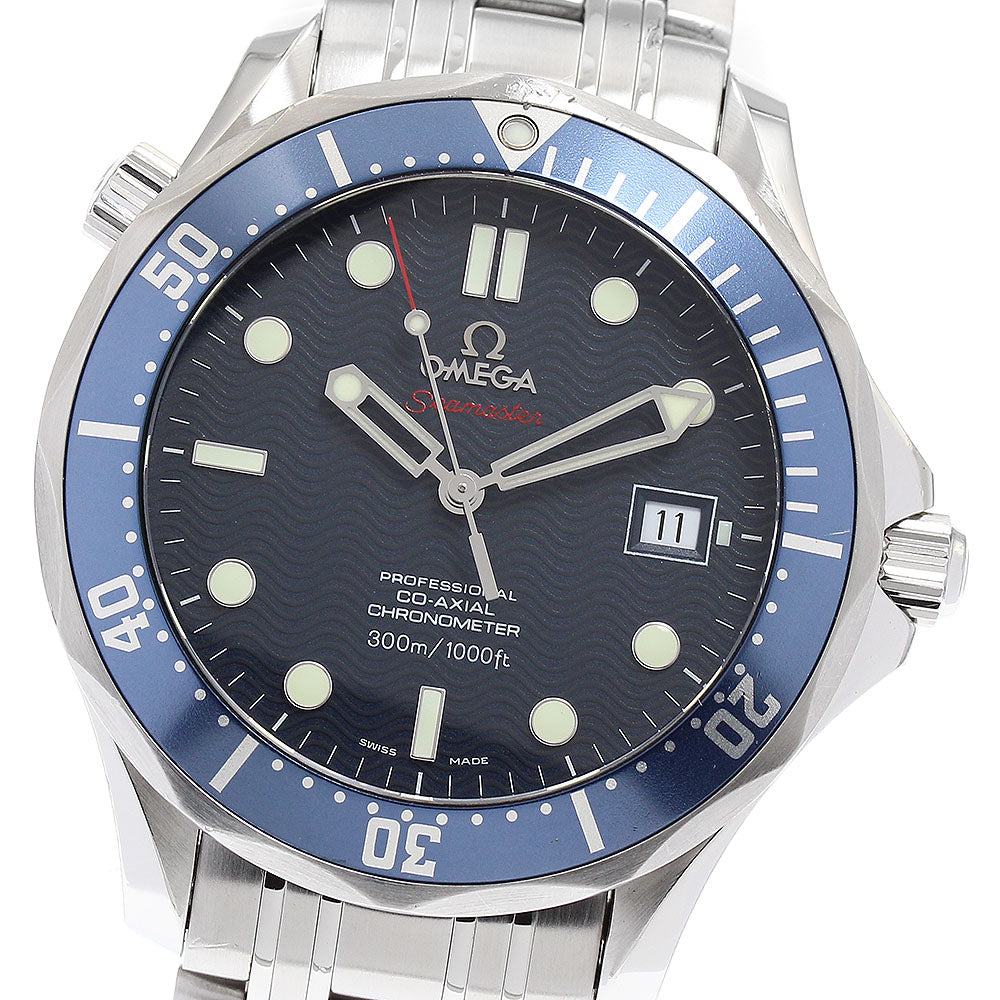 OMEGA Seamaster300 2220.80 Coaxial Navy Dial Automatic Men's Watch_882813