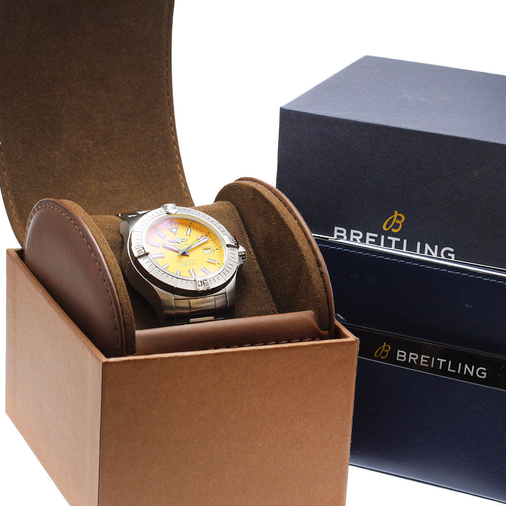 BREITLING Avenger Automatic 45 A17319 Date yellow Dial Automatic Men's_882823